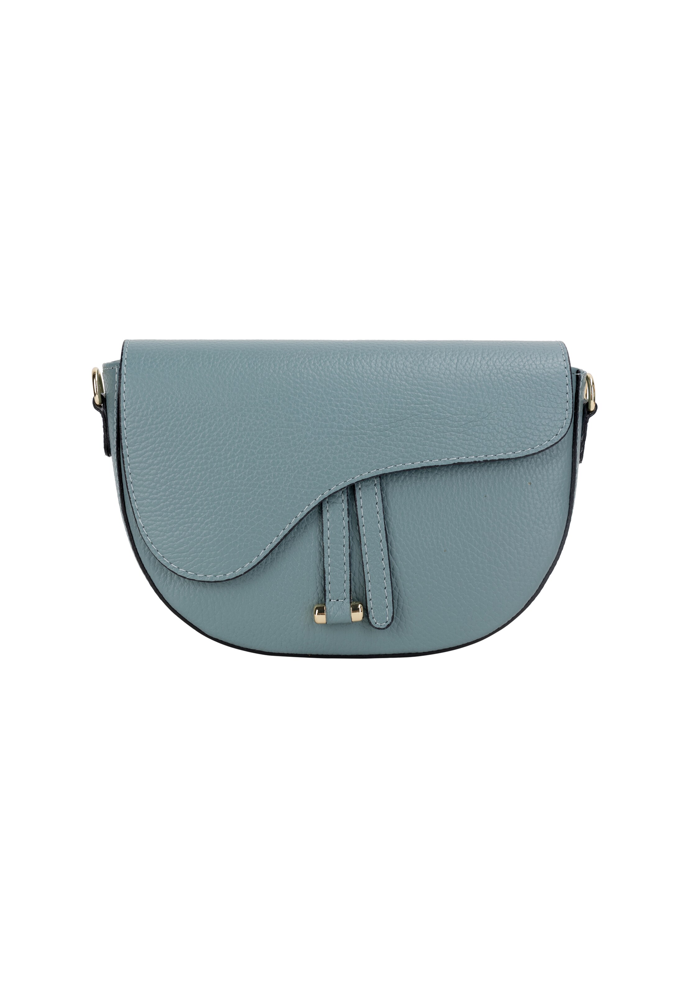 faina - Mala de ombro em azul: frente