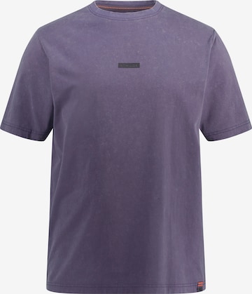 T-Shirt STHUGE en violet : devant