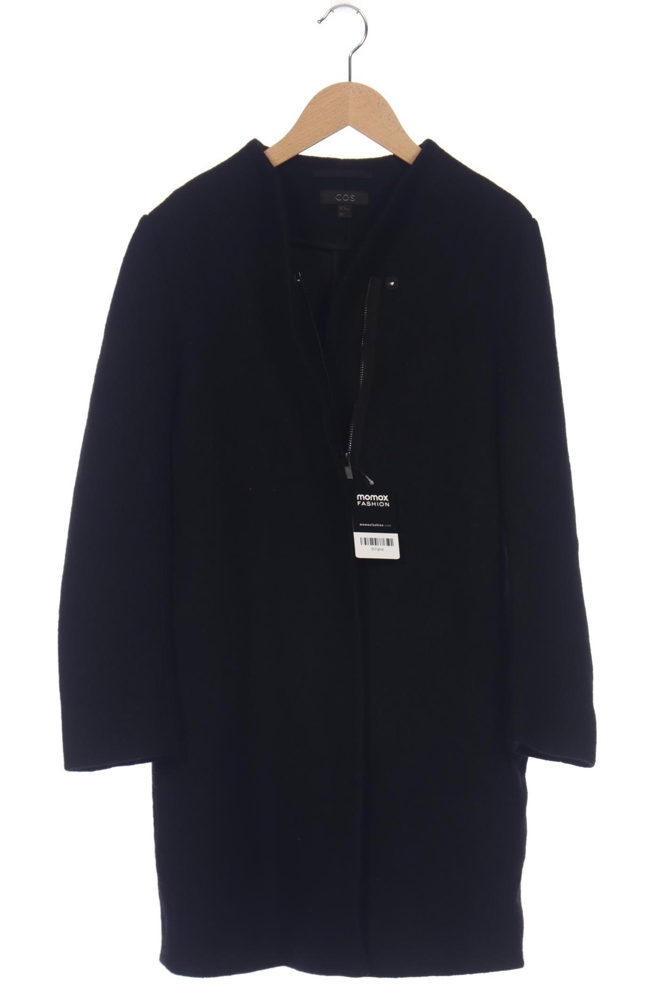 COS Jacket & Coat in XXS in Black: front