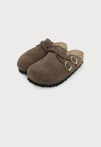 brūns BIRKENSTOCK Gumijas čības 'Blair'