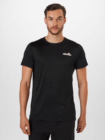 ELLESSE Regular Fit Sportshirt 'Malbe' in Schwarz: predná strana