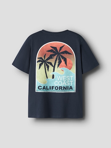 NAME IT Majica 'NKMFELIX' | modra barva