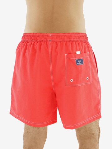 bugatti Badeshorts ' Dante ' in Rot