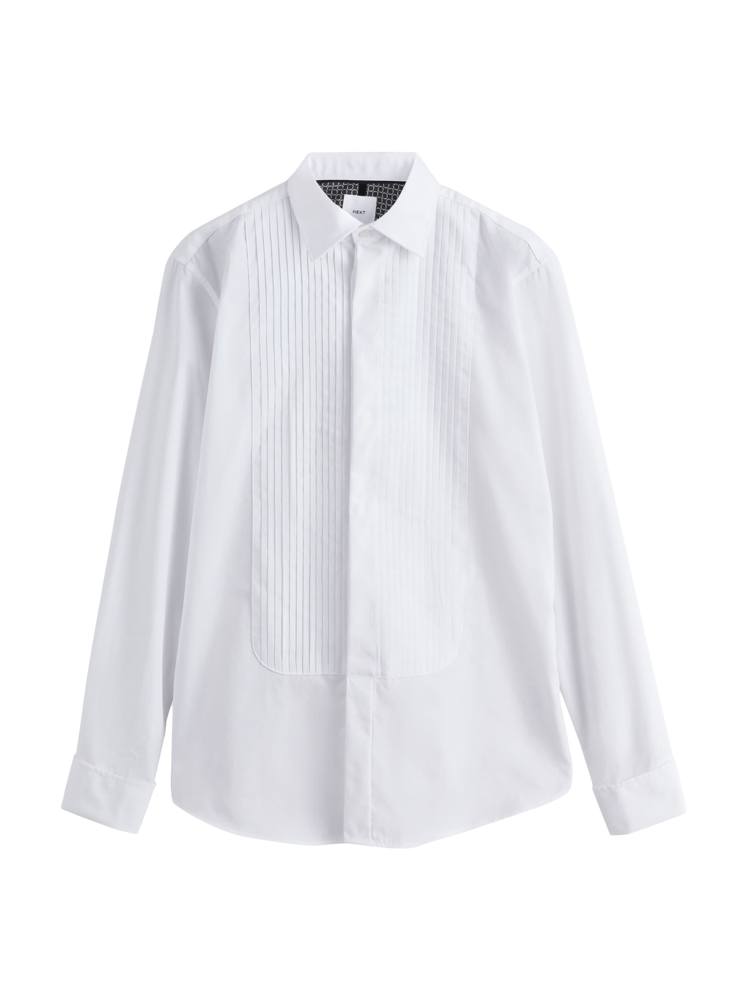 Next Slim Fit Hemd in Weiß: Vorderseite