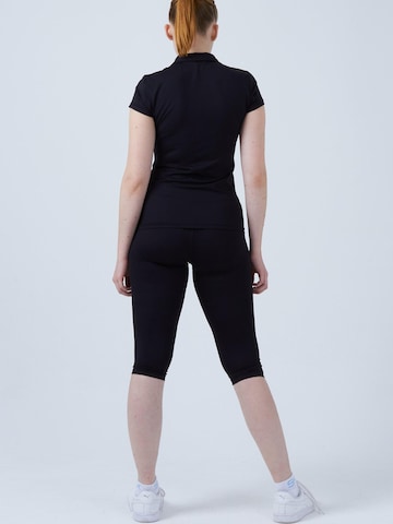 SPORTKIND Performance shirt 'Poloshirt' in Black