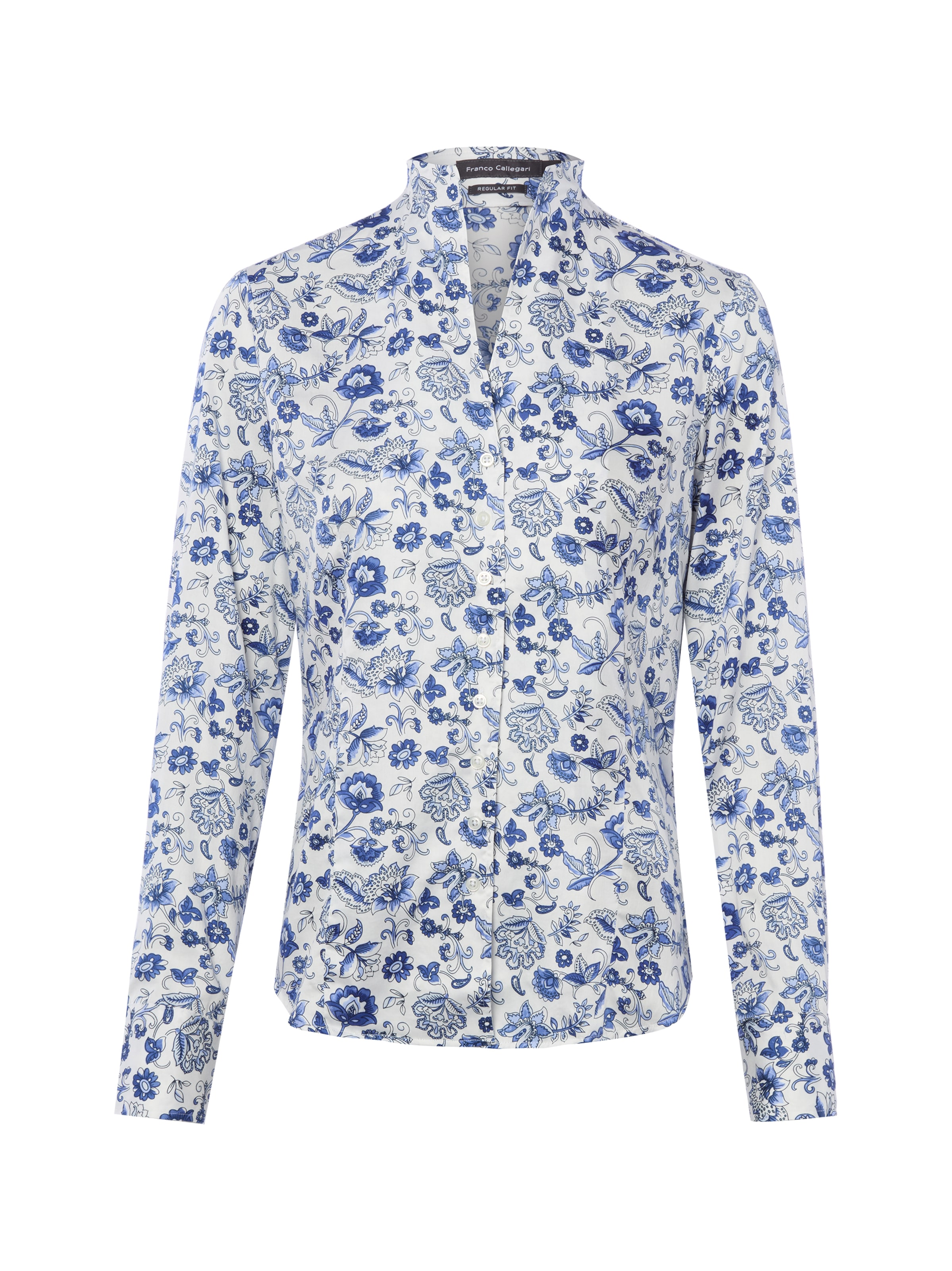 Chemisier Franco Callegari en blanc : devant