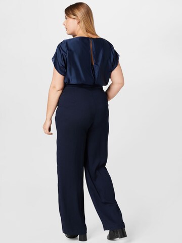 Tuta jumpsuit di SWING Curve in blu