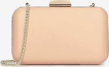 Kazar Clutch in Beige: front