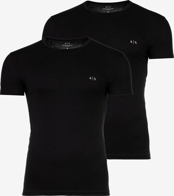 ARMANI EXCHANGE Shirt in Black: front