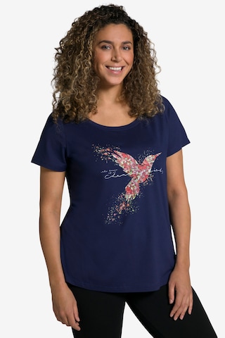 Ulla Popken Shirt in Blauw: voorkant