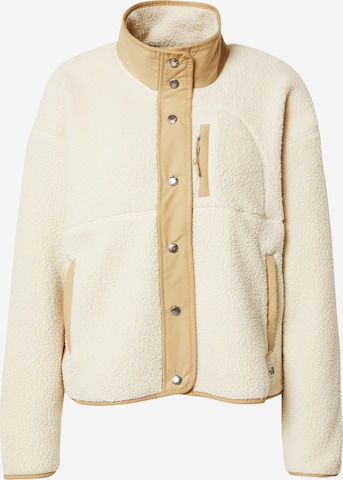 THE NORTH FACE Athletic fleece jacket 'Cragmont' in Beige: front