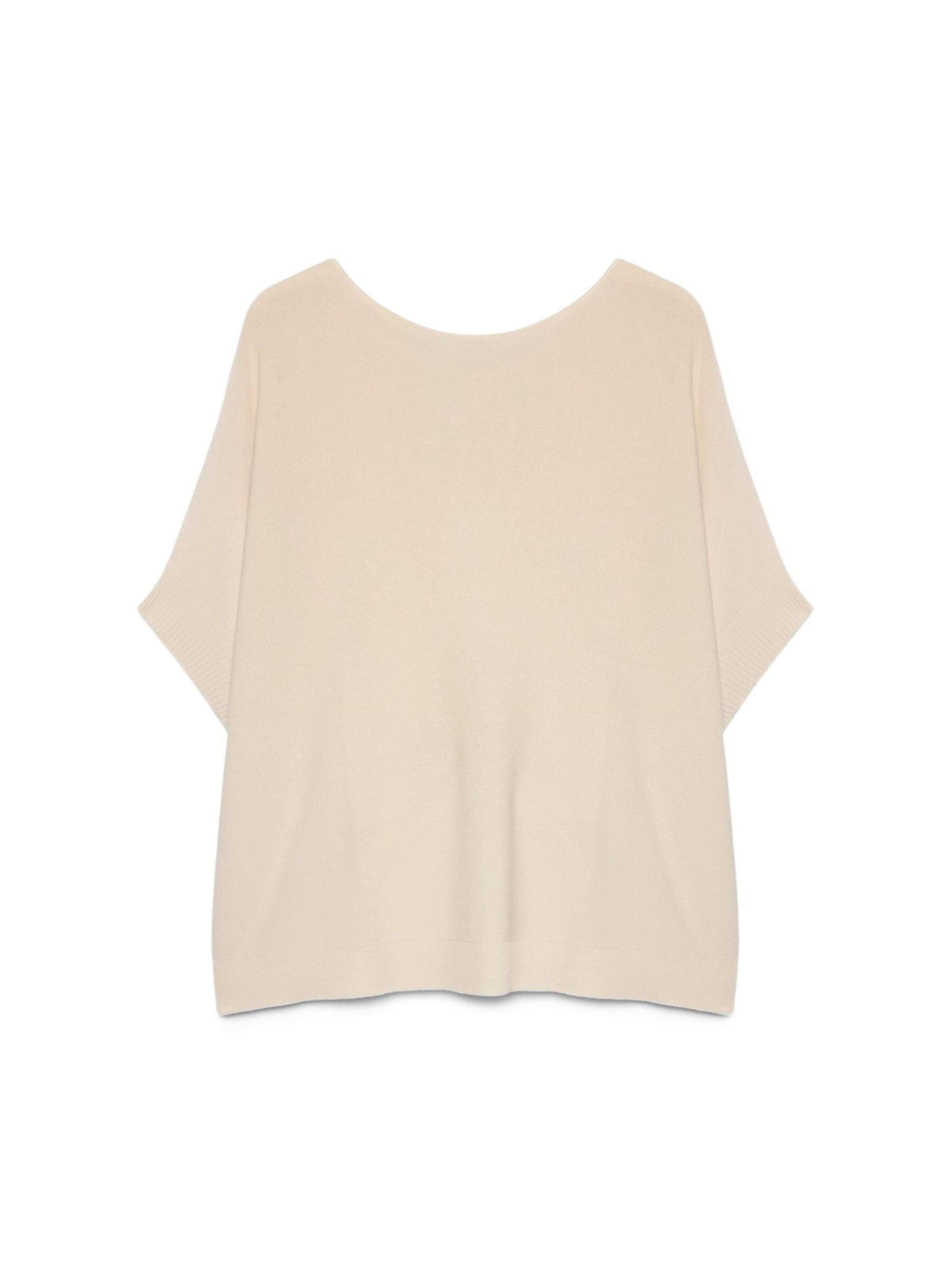 Fiorella Rubino Sweater in Beige: front