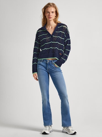 Pepe Jeans Flared Jeans in Blauw