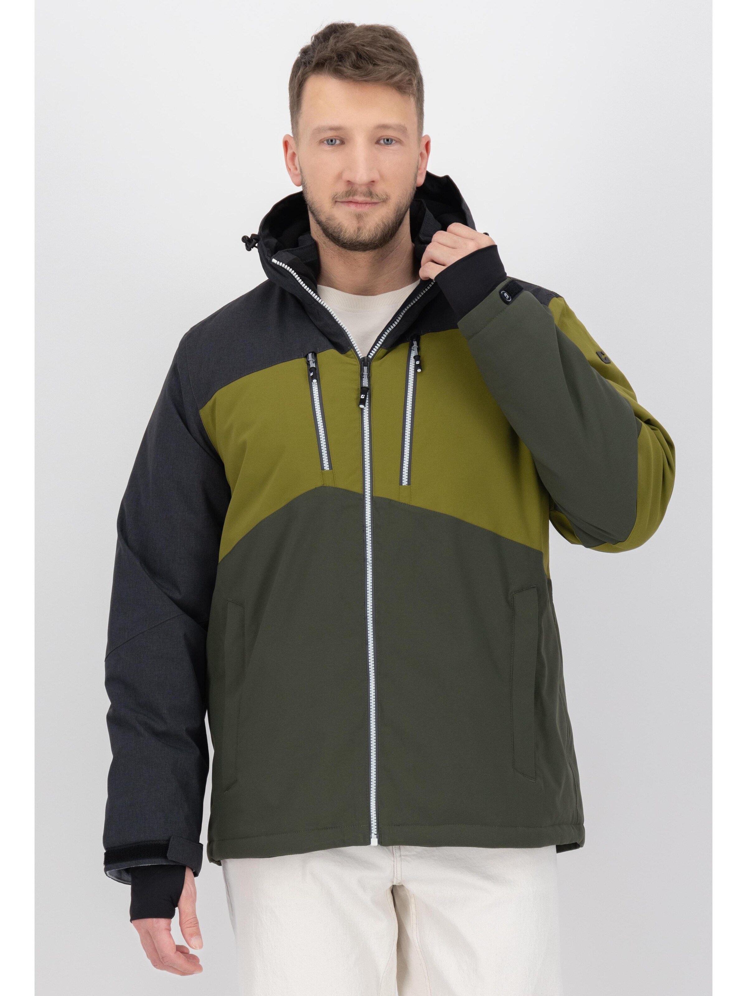 Giacca invernale 'KSW 306' di KILLTEC in verde: frontale