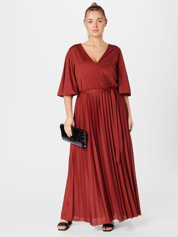 Robe 'Gemma' ABOUT YOU Curvy en rouge