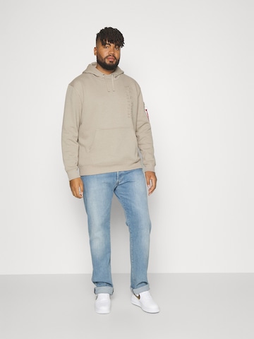 smėlio ALPHA INDUSTRIES Megztinis be užsegimo