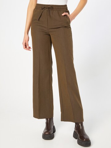 Regular Pantalon 'ERYN' minimum en vert : devant