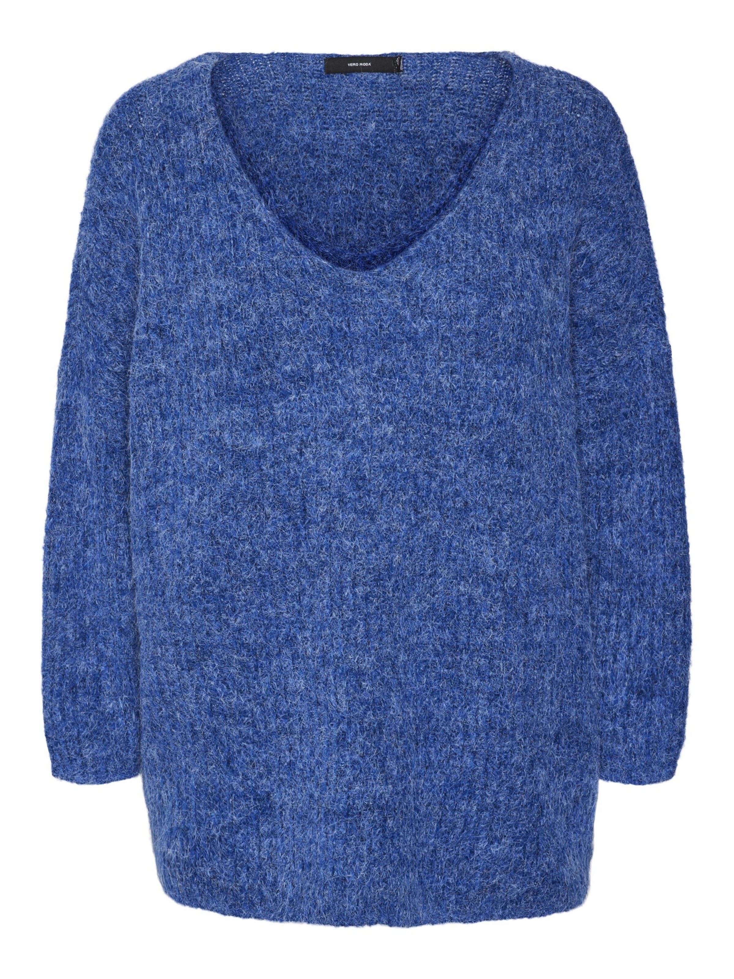 VERO MODA Pullover 'JULIE' in Blau: Vorderseite