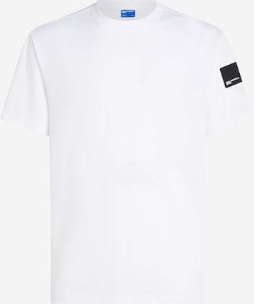 KARL LAGERFELD JEANS Póló - fehér: elől