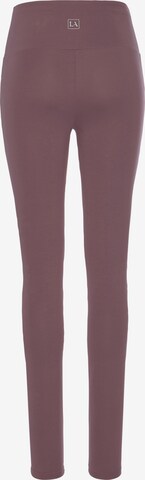 LASCANA Skinny Legíny – hnědá