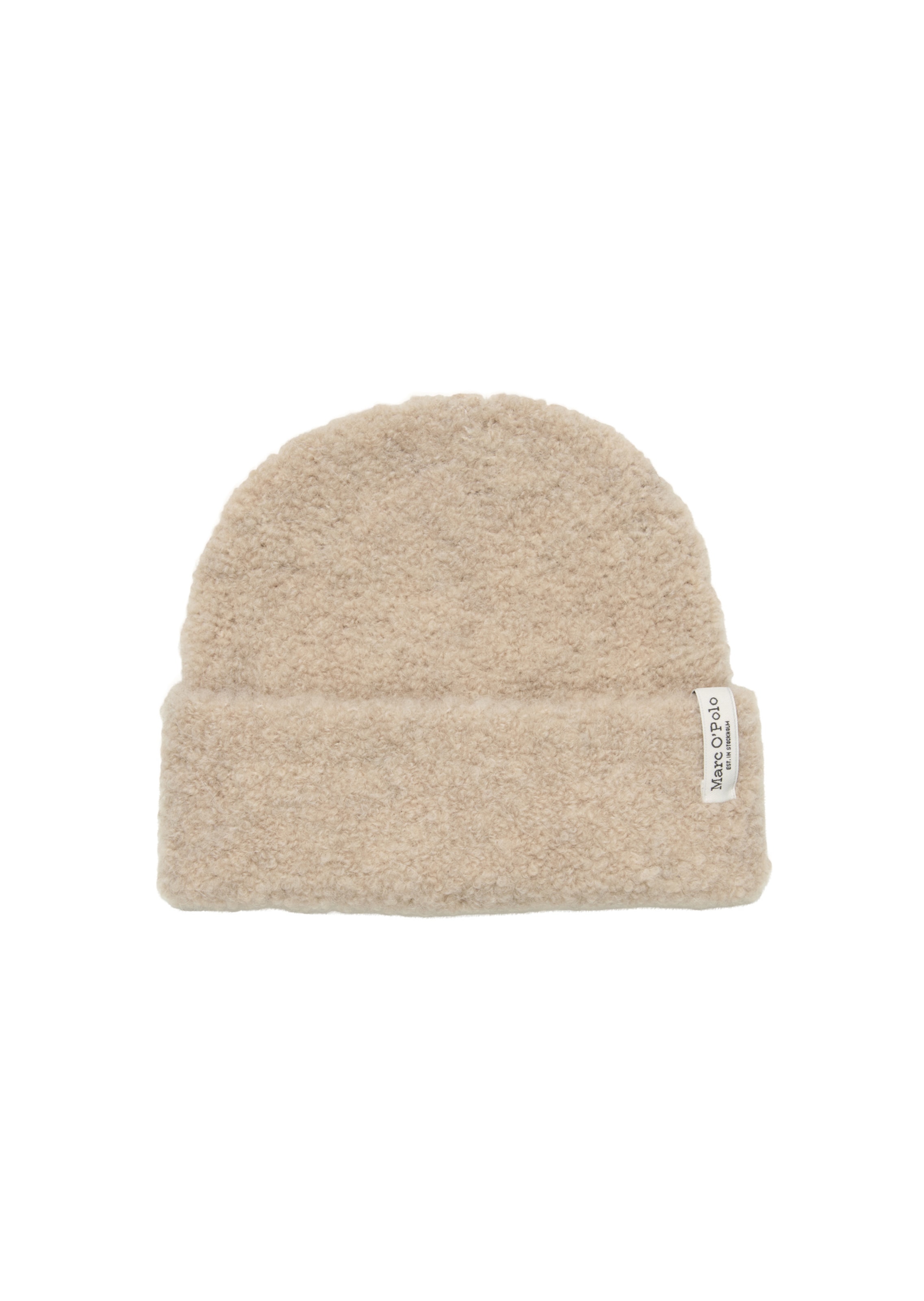 Marc O'Polo Muts in Beige: voorkant