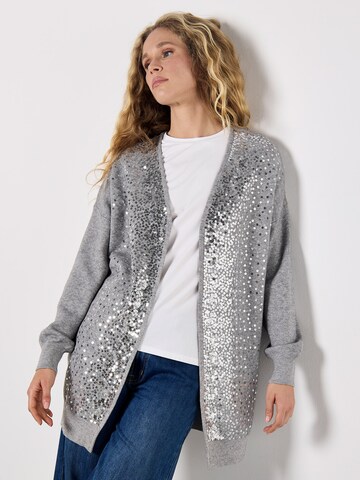 Cardigan ' ' Apricot en vert