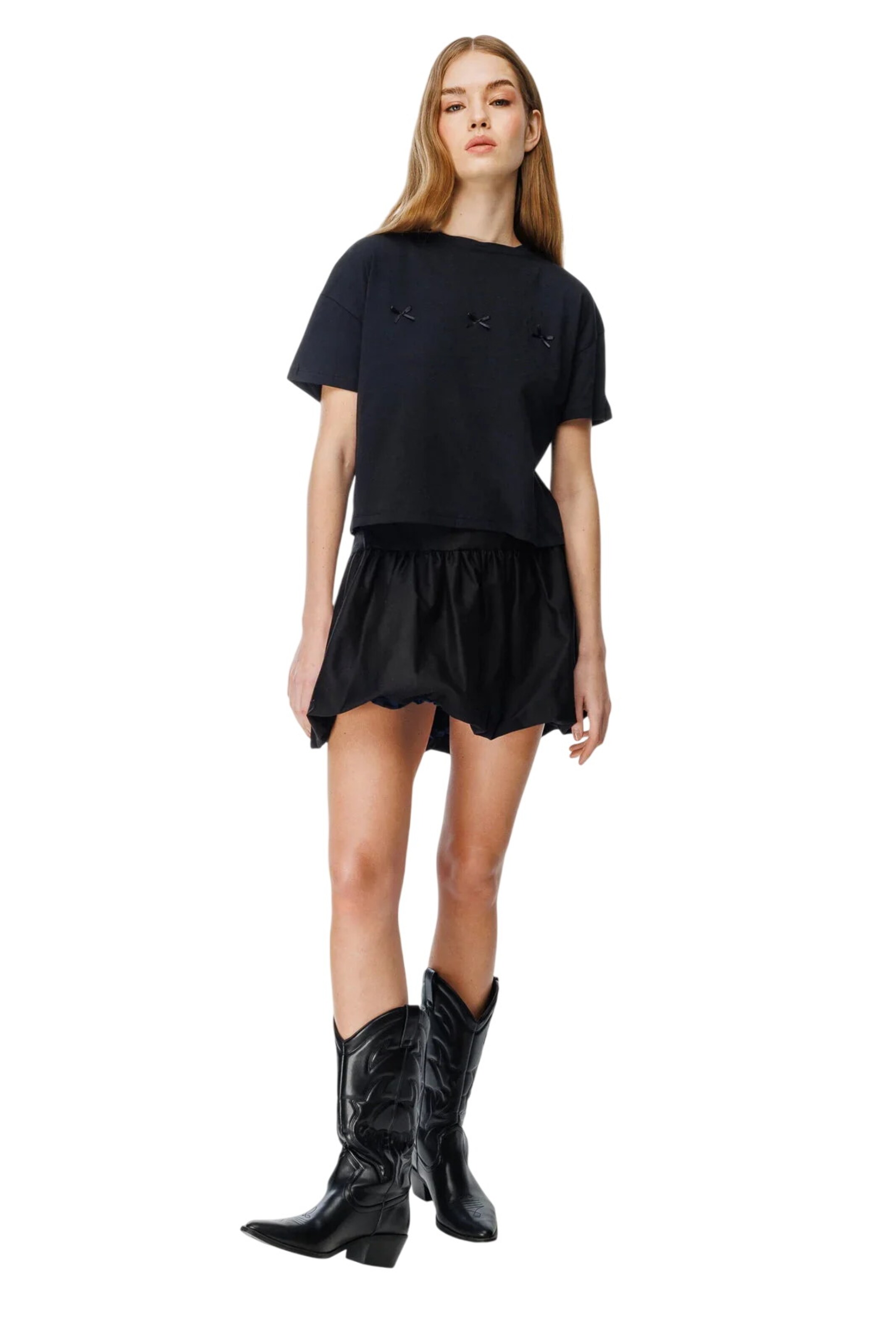 Alexa Dash Shirt in Black