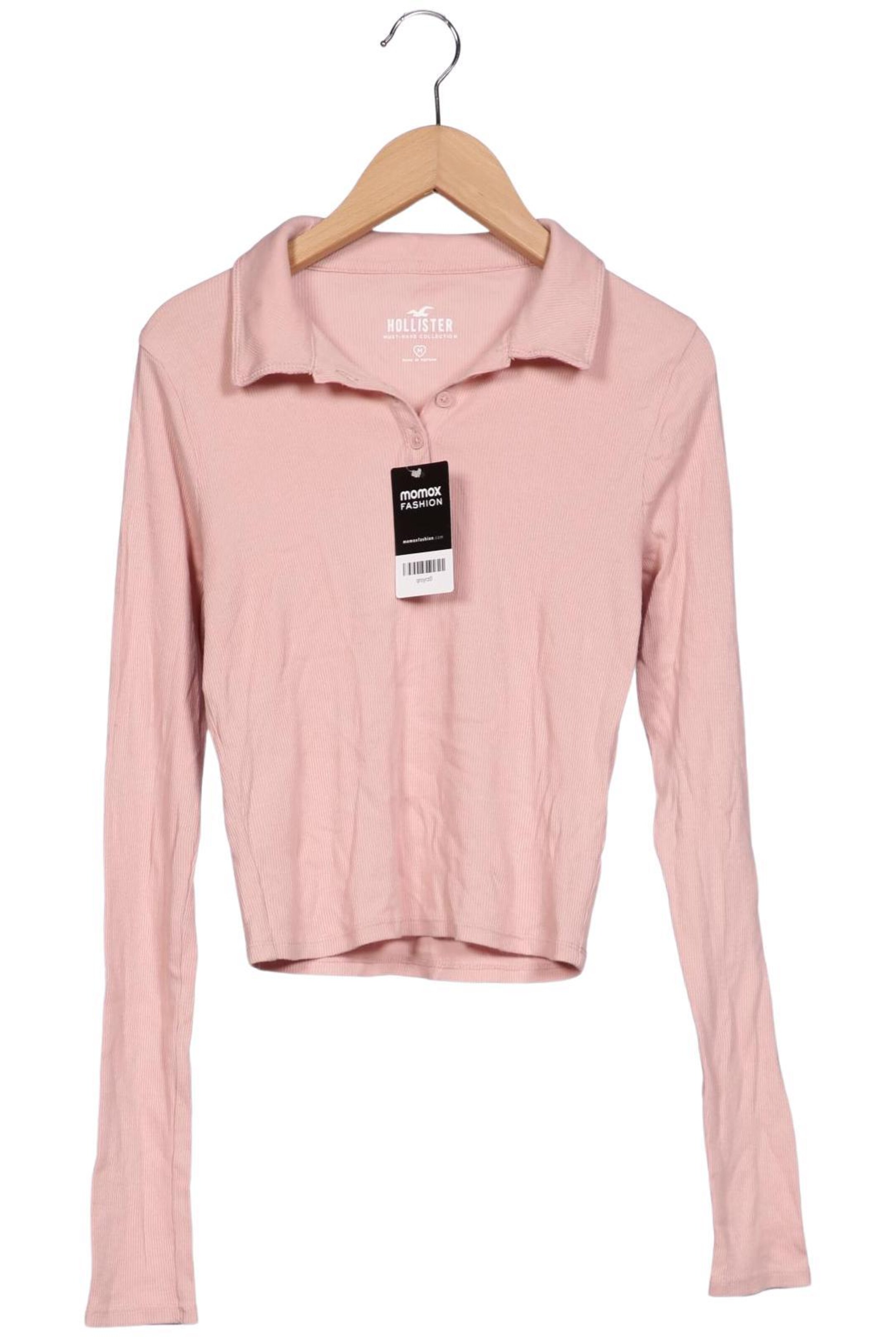 HOLLISTER Poloshirt M in Pink: Vorderseite