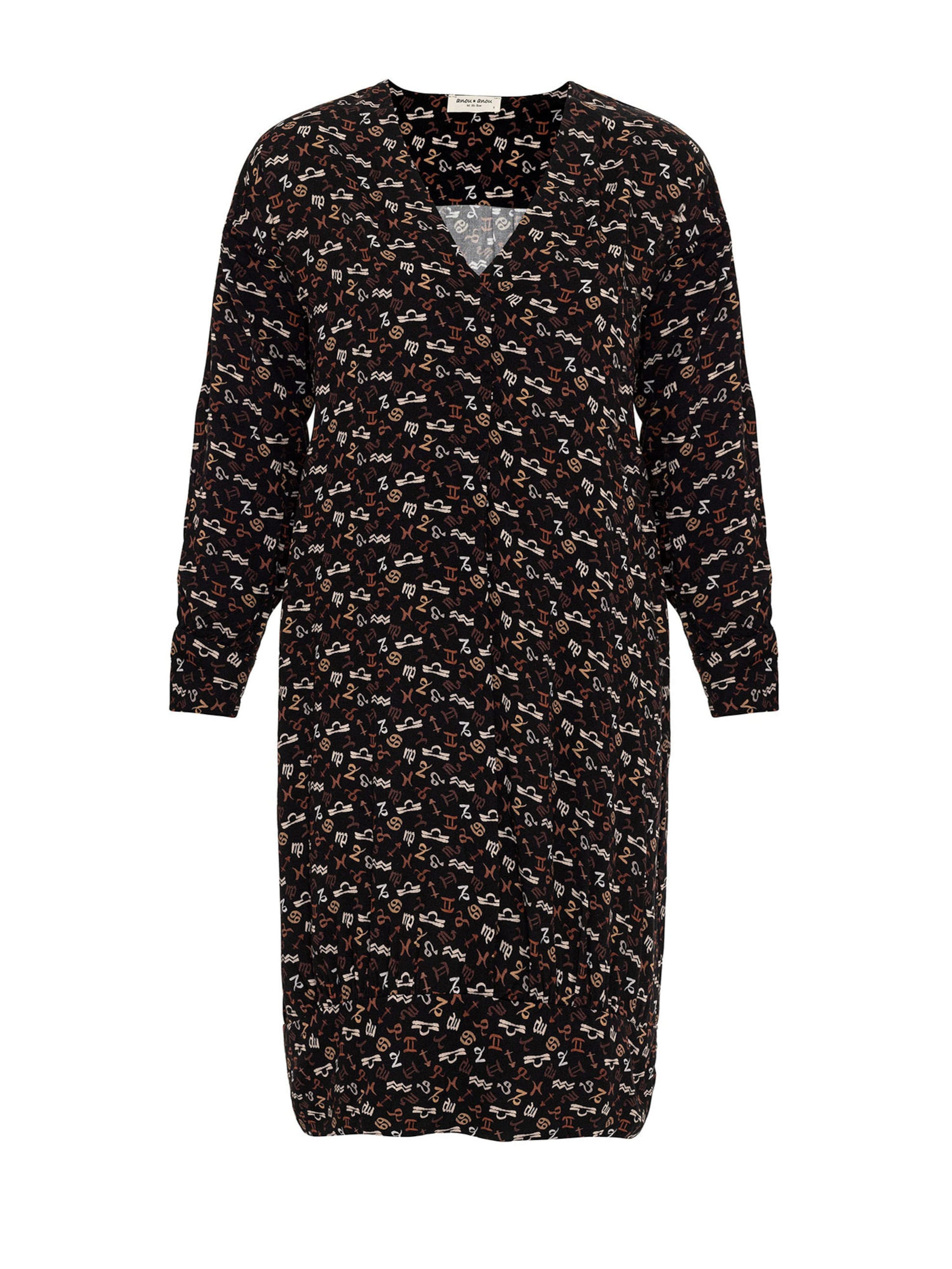 Anou Anou Šaty - Čierna: predná strana