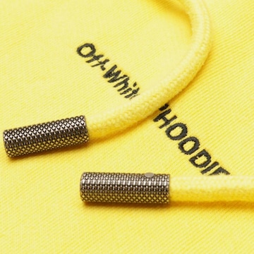 Off-White Sweatshirt & Zip-Up Hoodie in S in Yellow