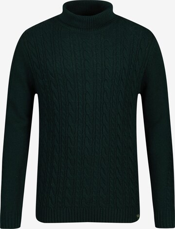 Pull-over STHUGE en vert : devant