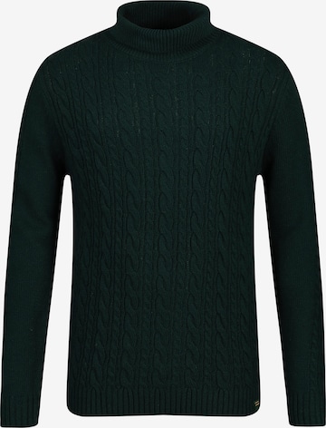 Pull-over STHUGE en vert : devant