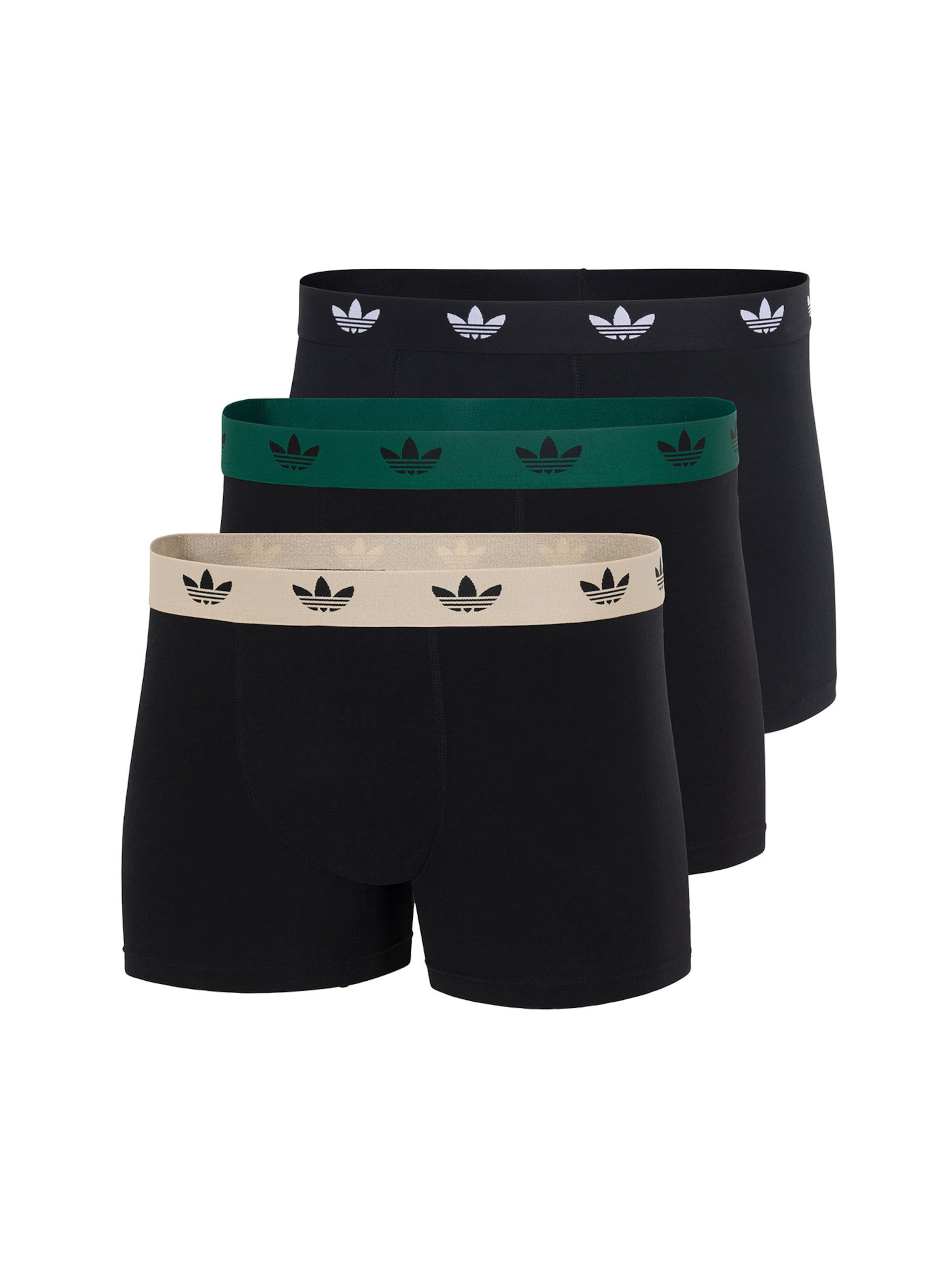 ADIDAS ORIGINALS Boxer shorts ' Comfort Flex Cotton ' in Black: front