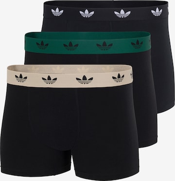 ADIDAS ORIGINALS Boxer shorts ' Comfort Flex Cotton ' in Black: front