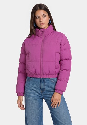 Veste d’hiver MYMO en rose : devant