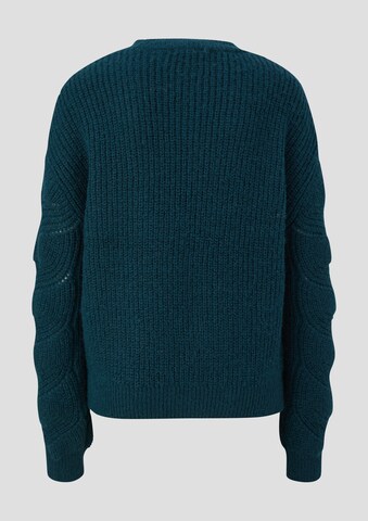 QS Pullover in Blau