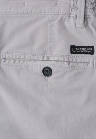 Street One MEN Slim fit Chino Pants in Grey