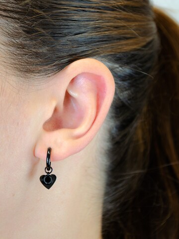 Liebeskind Berlin Ohrringe in Schwarz: Vorderseite