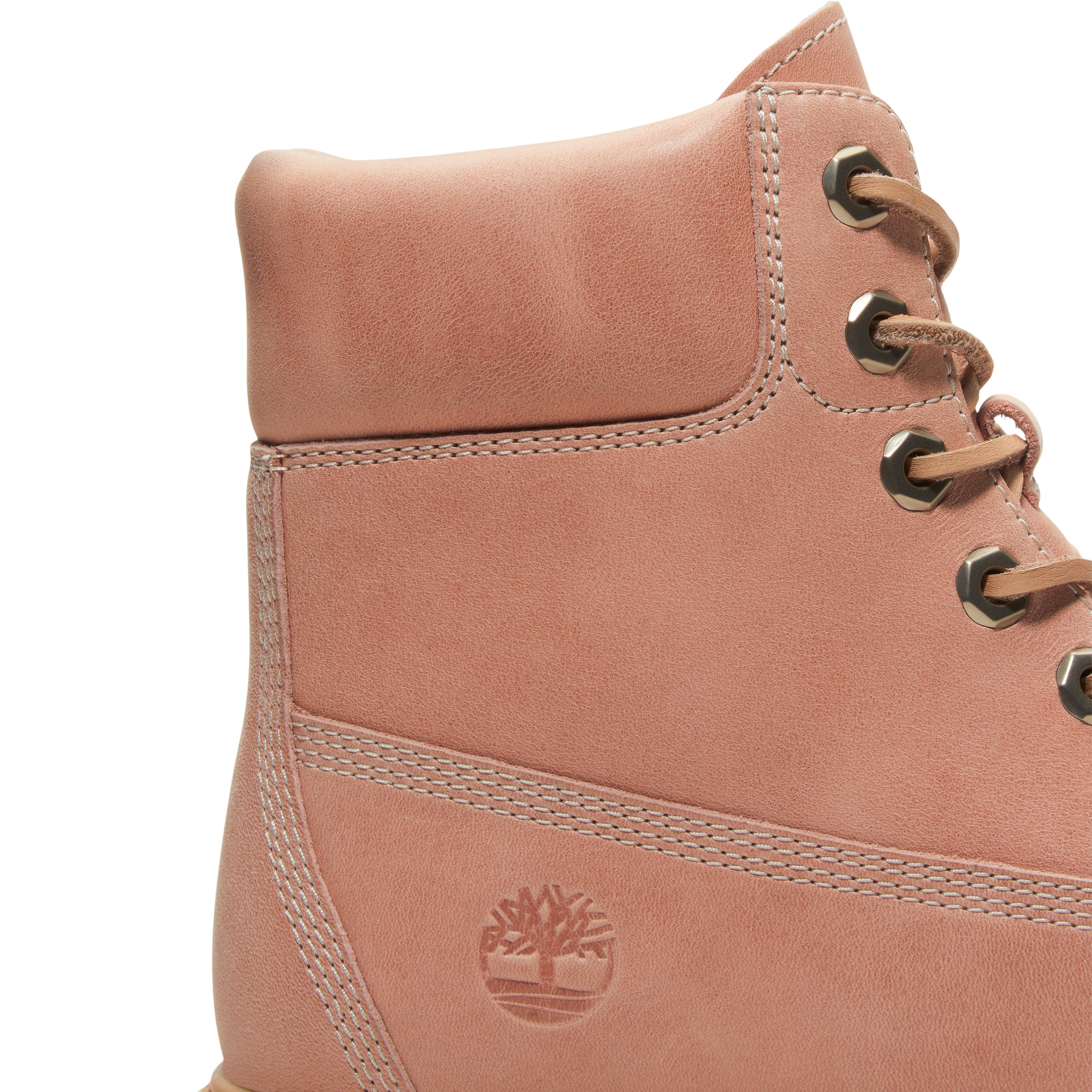 TIMBERLAND Lace-Up Ankle Boots in Pink