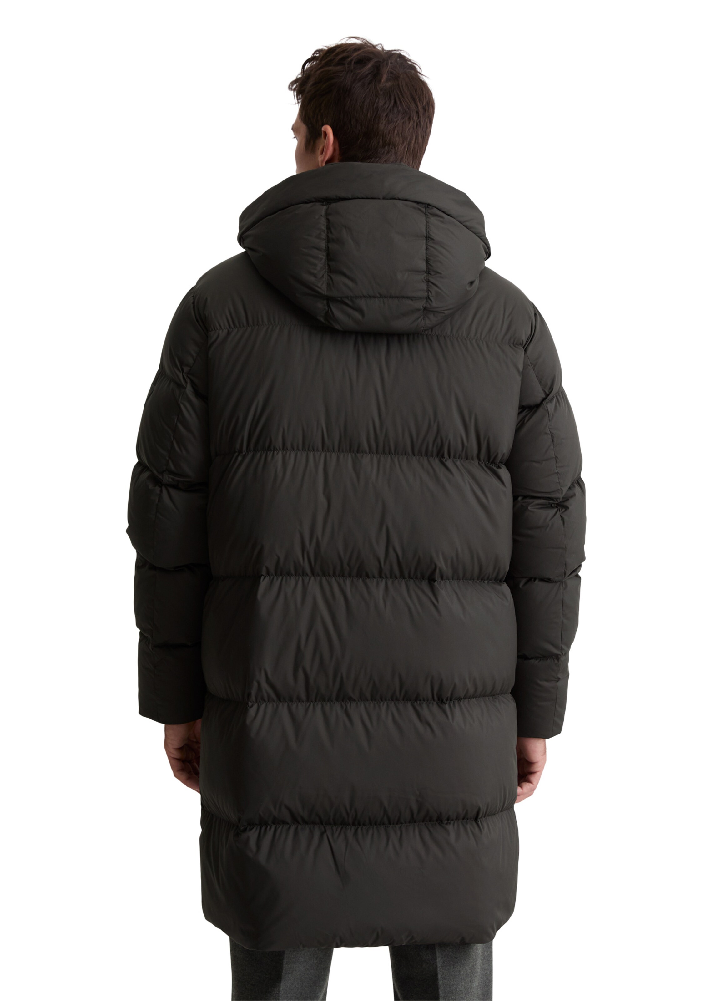 Marc O'Polo Winterjas in Zwart