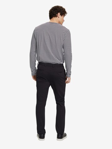 ESPRIT - Slimfit Pantalón chino en negro