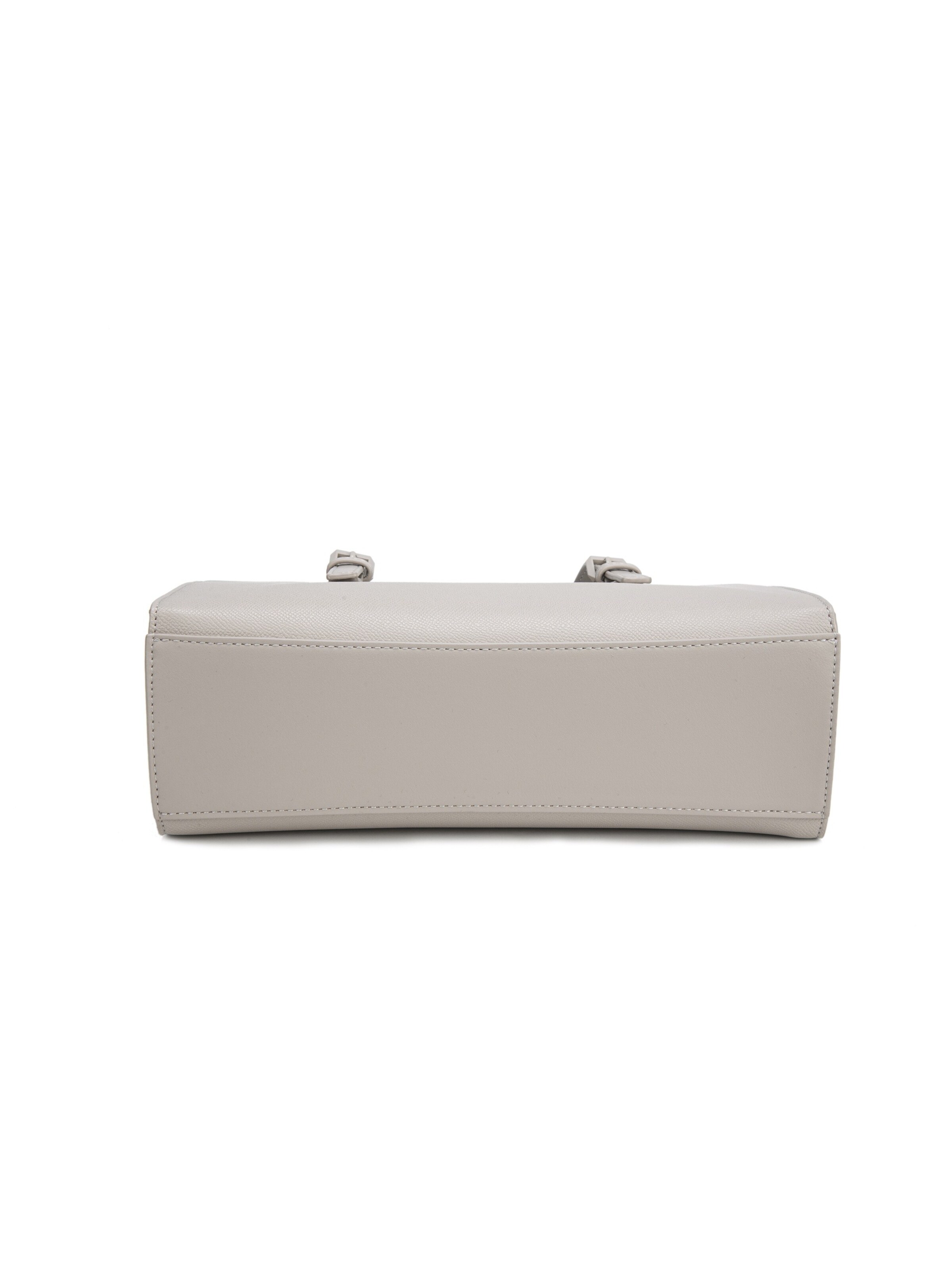 Borsa a spalla 'Borsa a spalla David Jones ecopelle Saffiano manici piatti regolabili' di David Jones in grigio
