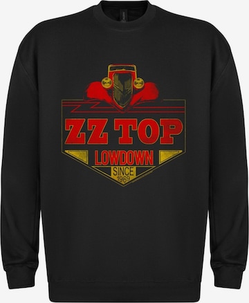 Sweat-shirt 'ZZ Top - Lowdown Sweatshirt Sweatshirt' Rockshirts en gris : devant