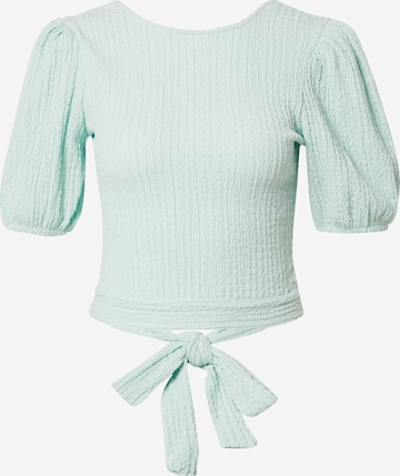 Gina Tricot - Blusa 'Sage' en verde: frente