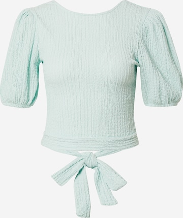 Gina Tricot Blouse 'Sage' in Groen: voorkant