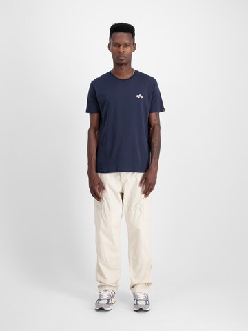 Maglietta di ALPHA INDUSTRIES in blu