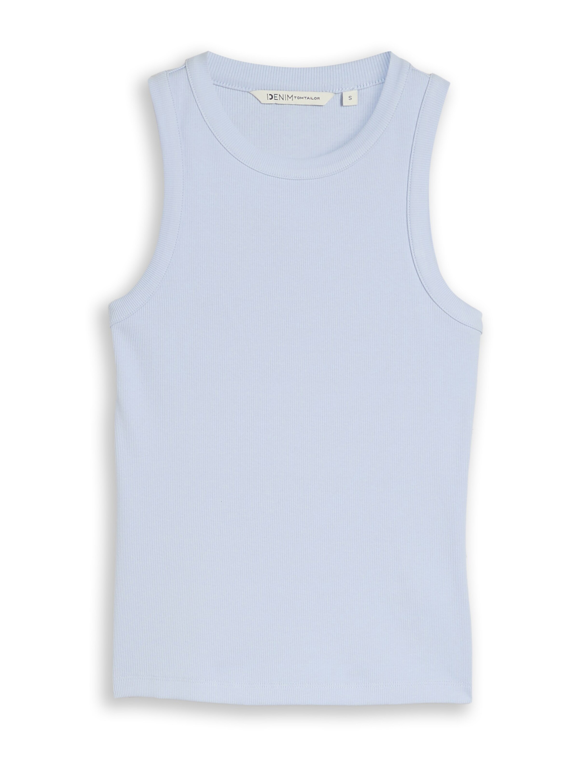 Top de la TOM TAILOR DENIM pe albastru: față