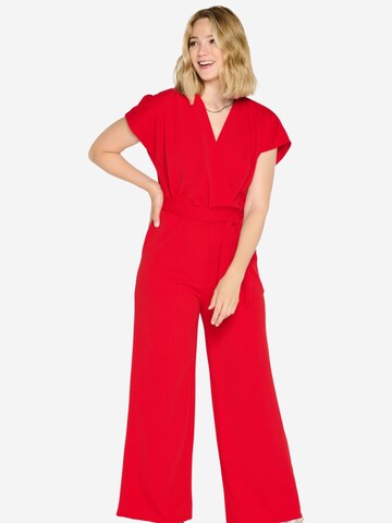 LolaLiza Jumpsuit in Rood: voorkant