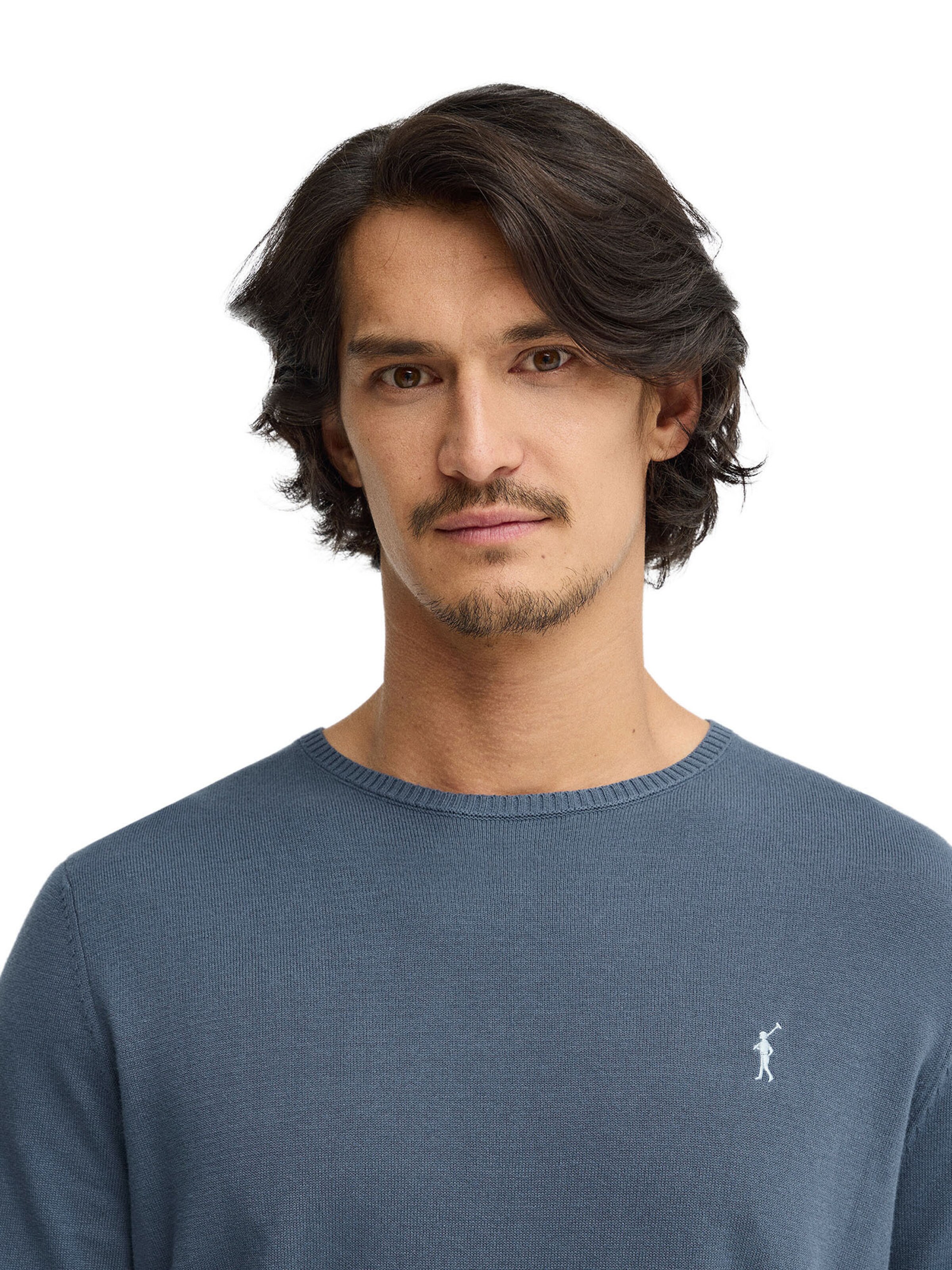 Polo Club Pullover 'Rigby' in Blau