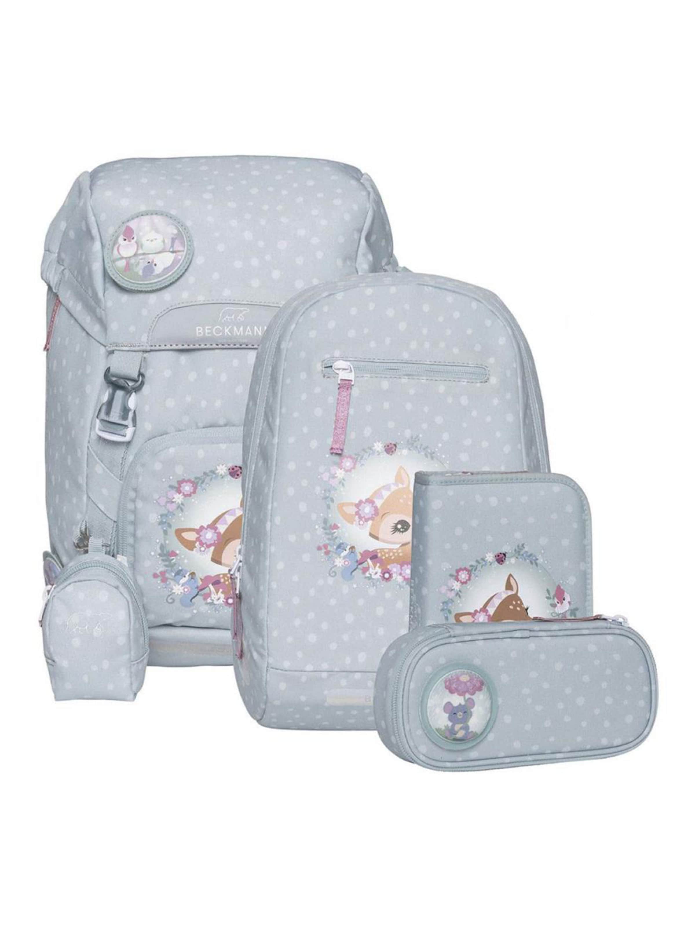 BECKMANN Rucksack 'Classic'‌‌‌‌‌‌‌ in Grau: Vorderseite